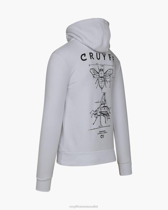 ro Cruyff hanorac city pack alb ZBZ0463 bărbați hanorac cu gluga