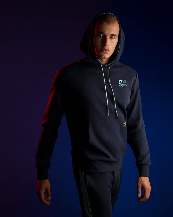 ro Cruyff hanorac joaquim-70% bumbac/30% poliester marina ZBZ0917 bărbați hanorac cu gluga