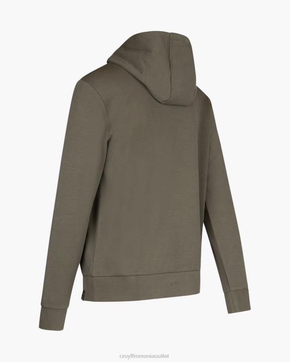 ro Cruyff hanorac joaquim-70% bumbac/30% poliester verde armată ZBZ0916 bărbați hanorac cu gluga