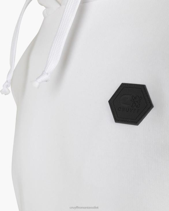 ro Cruyff hanoracul Rafael alb ZBZ0406 bărbați hanorac cu gluga