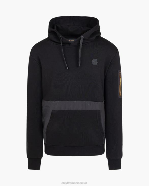 ro Cruyff hanoracul Rafael negru ZBZ0407 bărbați hanorac cu gluga