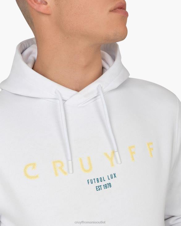 ro Cruyff hanoracul aitor alb ZBZ0823 bărbați hanorac cu gluga