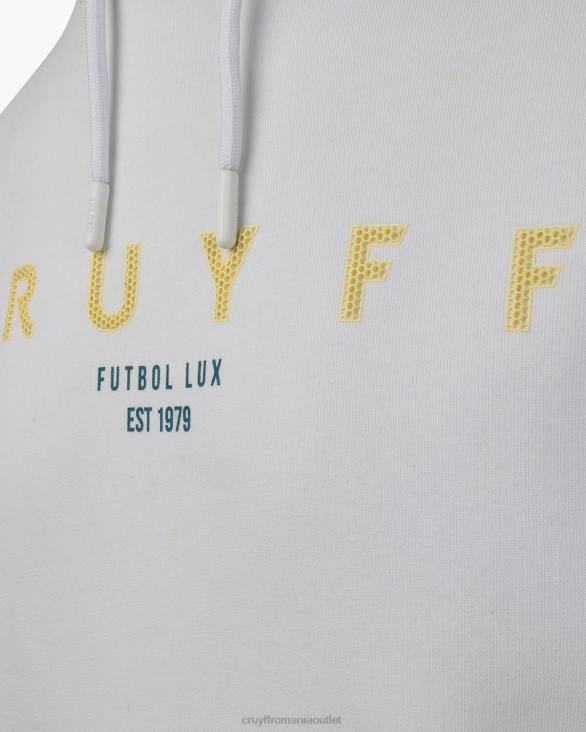 ro Cruyff hanoracul aitor alb ZBZ0823 bărbați hanorac cu gluga