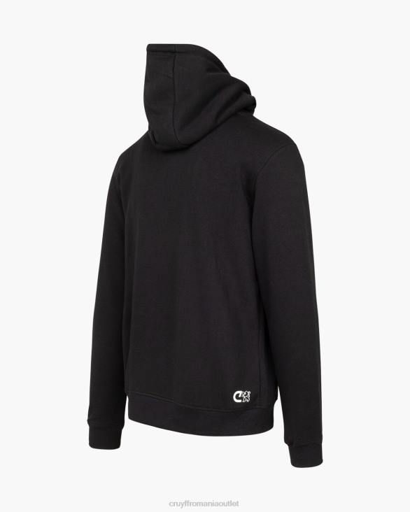 ro Cruyff hanoracul de bază negru ZBZ0805 bărbați hanorac cu gluga