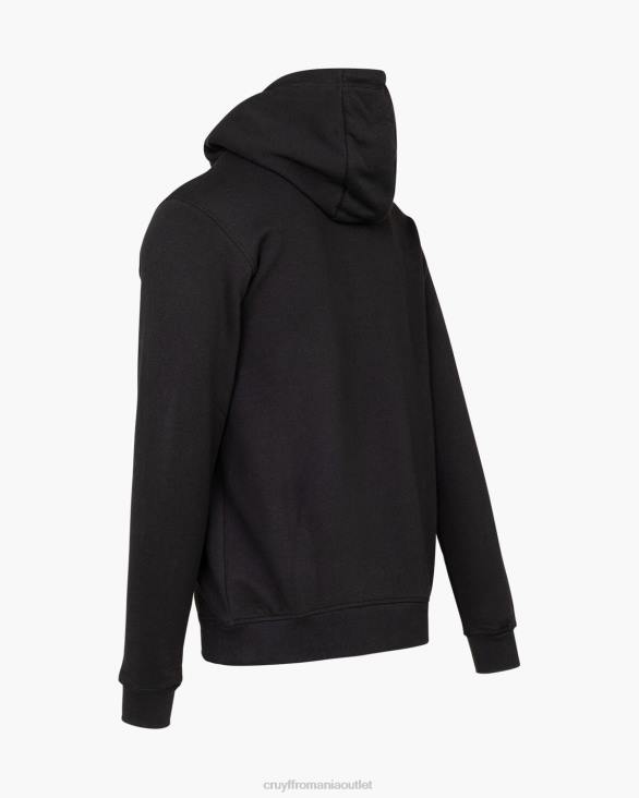ro Cruyff hanoracul de bază negru ZBZ0805 bărbați hanorac cu gluga
