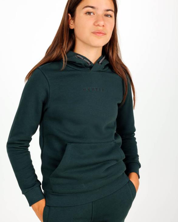 ro Cruyff hanoracul joaquim verde inchis ZBZ01136 bărbați hanorac cu gluga