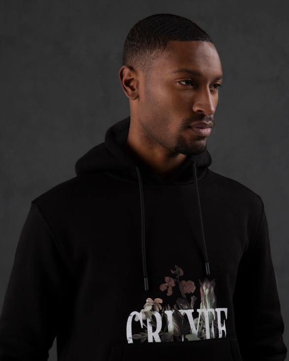 ro Cruyff hanoracul mauro negru ZBZ0658 bărbați hanorac cu gluga