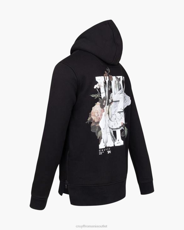 ro Cruyff hanoracul mauro negru ZBZ0658 bărbați hanorac cu gluga