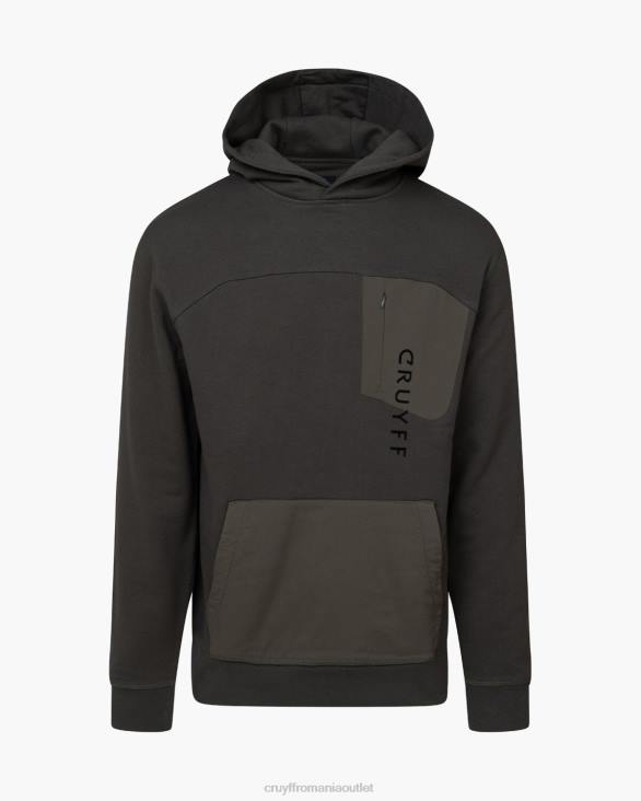 ro Cruyff hanoracul quinn verde armată ZBZ0294 bărbați hanorac cu gluga