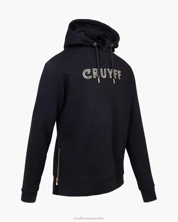 ro Cruyff hanoracul sera negru ZBZ0496 bărbați hanorac cu gluga