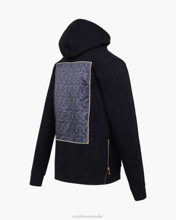 ro Cruyff hanoracul sera negru ZBZ0496 bărbați hanorac cu gluga