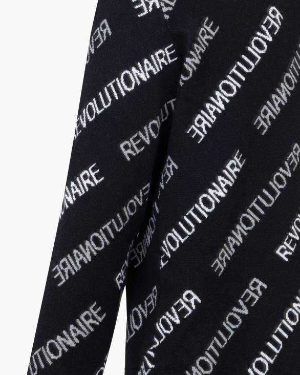 ro Cruyff jumper revolucion negru ZBZ0553 bărbați pulover