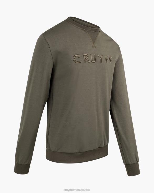 ro Cruyff pulover toretta verde ZBZ0520 bărbați pulover