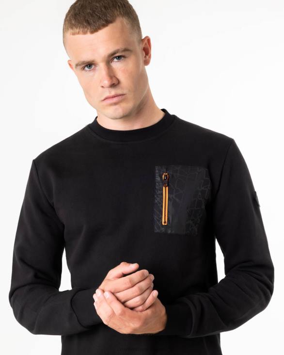 ro Cruyff rafael pulover negru ZBZ0561 bărbați pulover