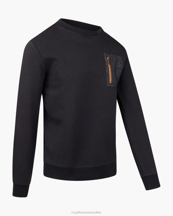 ro Cruyff rafael pulover negru ZBZ0561 bărbați pulover
