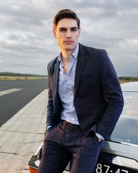 ro Cruyff blazer segura marina ZBZ0770 bărbați blazer