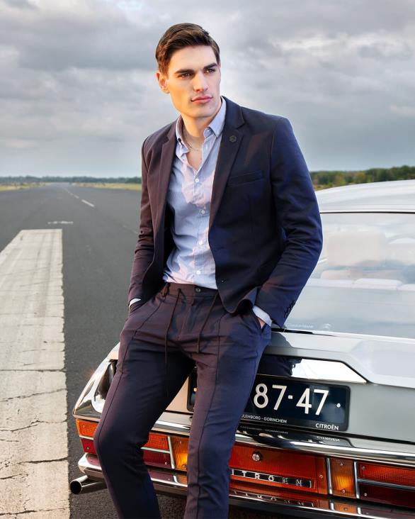 ro Cruyff blazer segura marina ZBZ0770 bărbați blazer