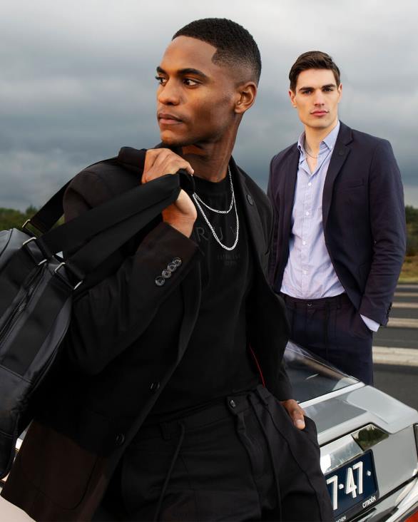 ro Cruyff blazer segura negru ZBZ0769 bărbați blazer