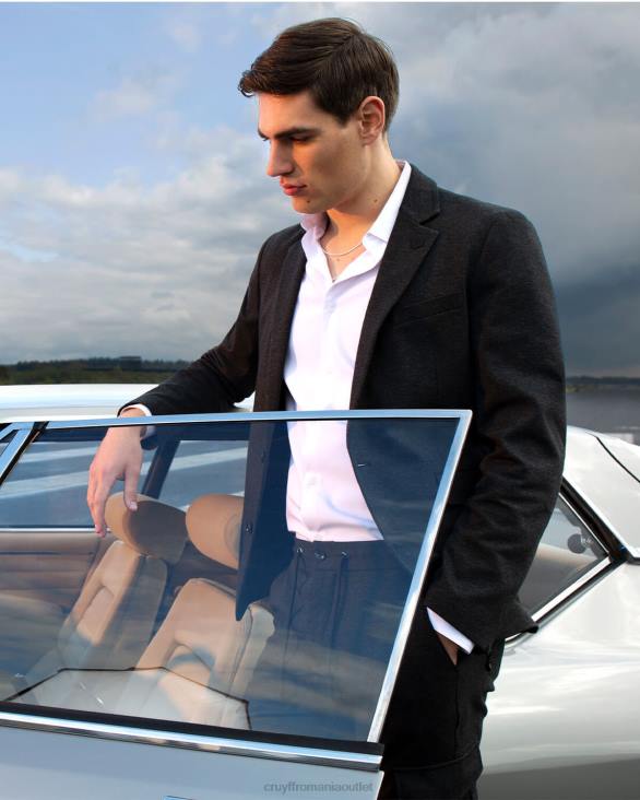 ro Cruyff domenec blazer gri ZBZ0767 bărbați blazer