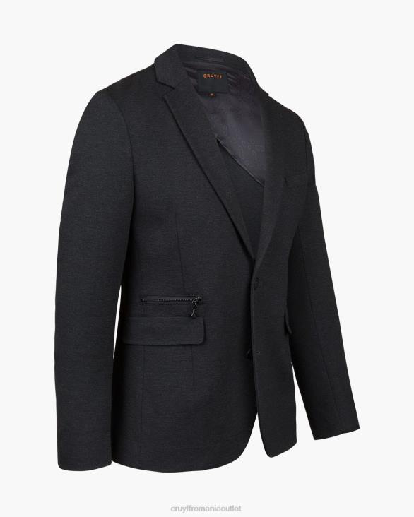 ro Cruyff domenec blazer gri ZBZ0767 bărbați blazer