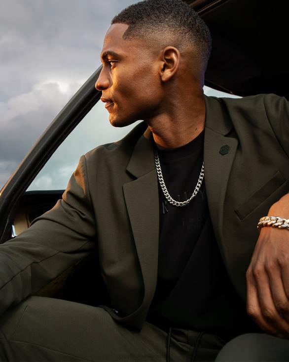 ro Cruyff domenec blazer verde ZBZ0768 bărbați blazer