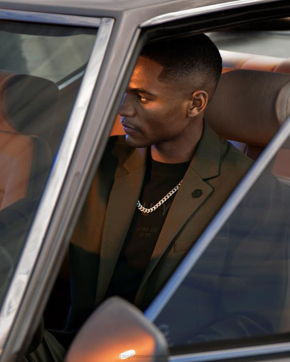 ro Cruyff domenec blazer verde ZBZ0768 bărbați blazer