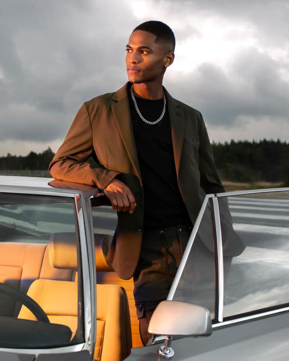 ro Cruyff domenec blazer verde ZBZ0768 bărbați blazer