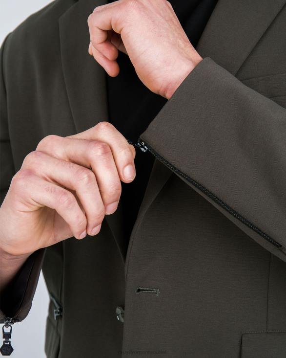 ro Cruyff domenec blazer verde ZBZ0768 bărbați blazer