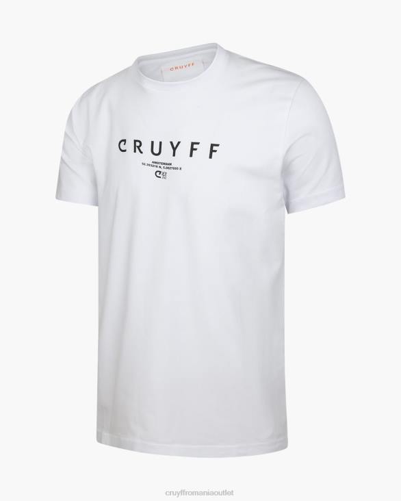 ro Cruyff City pack tee ams alb ZBZ0640 bărbați tricou