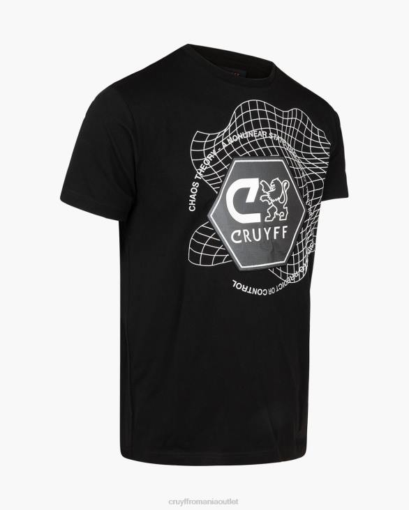ro Cruyff aiden tee negru ZBZ0276 bărbați tricou