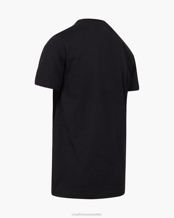 ro Cruyff alan ss tee negru ZBZ0177 bărbați tricou