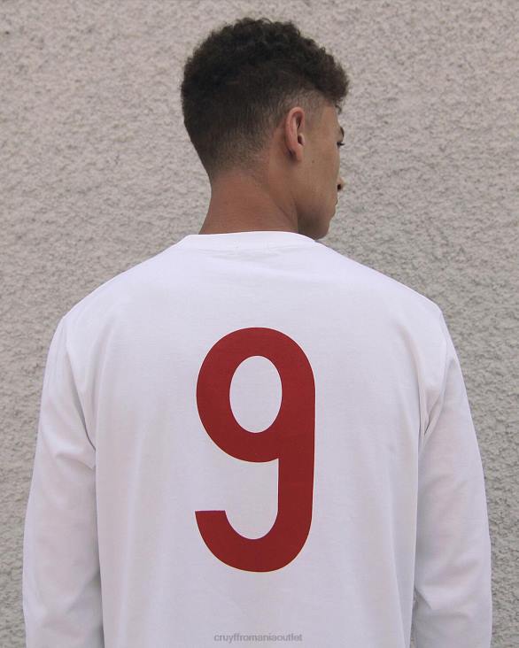 ro Cruyff amsterdam rar alb ZBZ0858 bărbați tricou