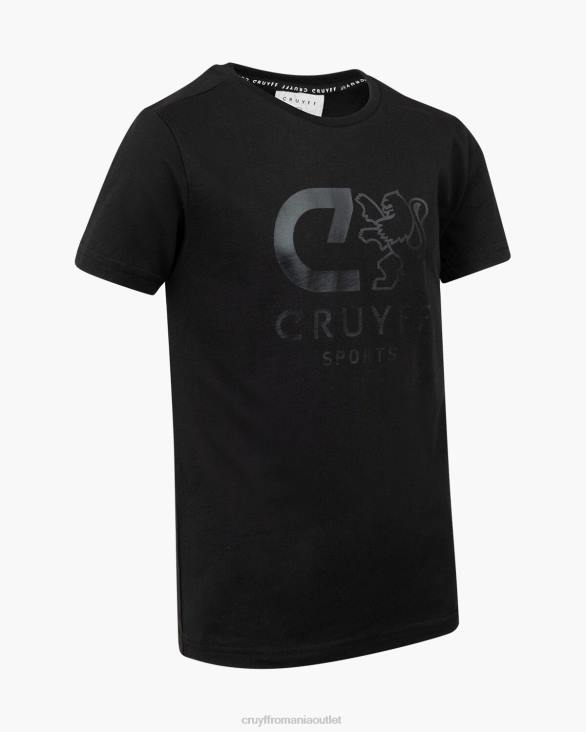 ro Cruyff booster tee negru ZBZ032 bărbați tricou