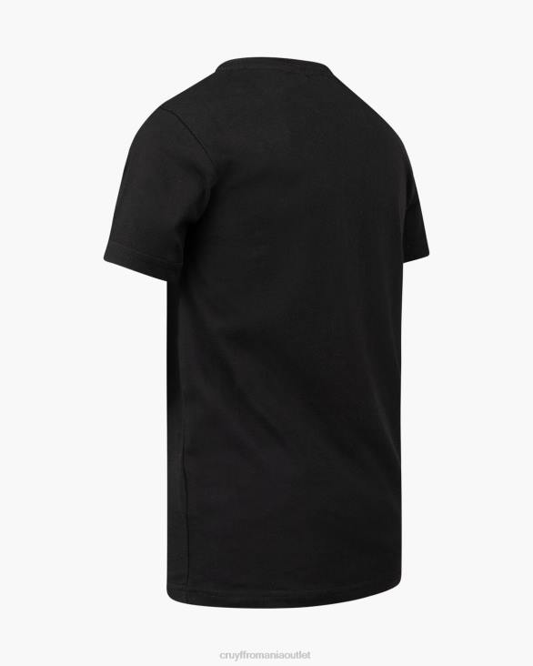 ro Cruyff booster tee negru ZBZ032 bărbați tricou