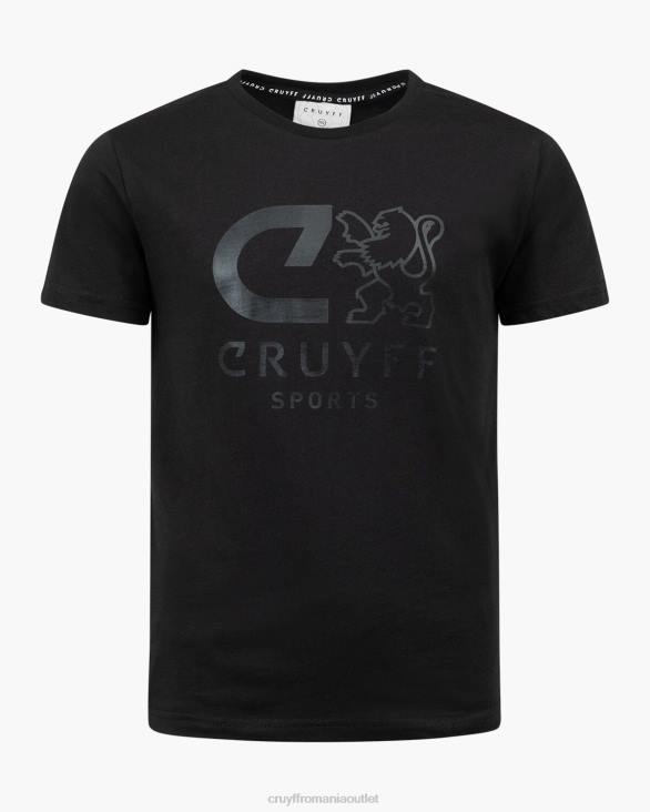 ro Cruyff booster tee negru ZBZ080 bărbați tricou