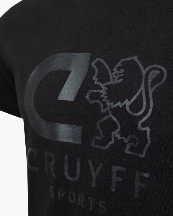 ro Cruyff booster tee negru ZBZ080 bărbați tricou