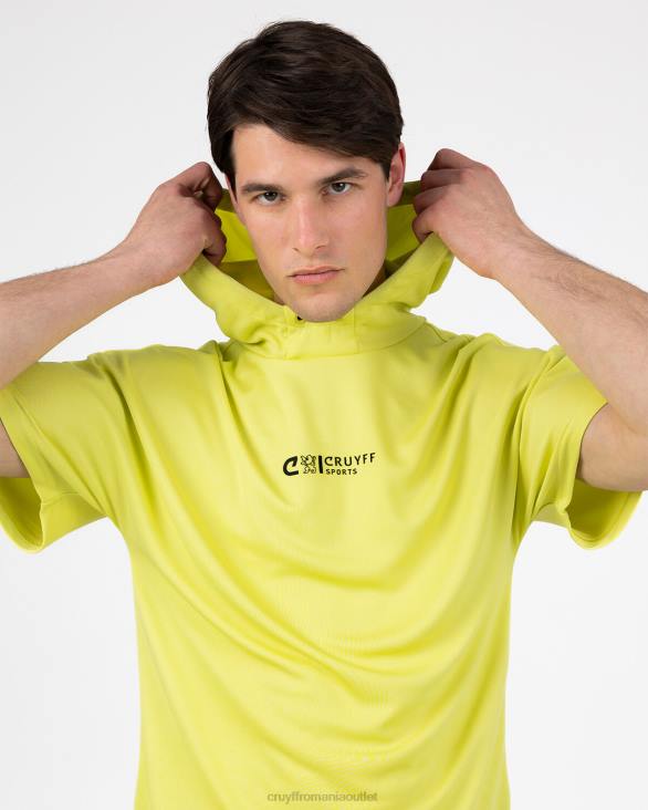 ro Cruyff box tee lămâie verde ZBZ0281 bărbați tricou
