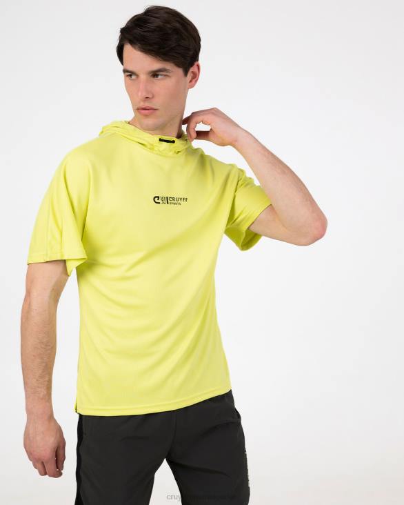 ro Cruyff box tee lămâie verde ZBZ0281 bărbați tricou