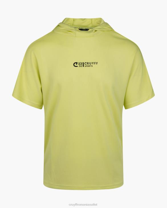 ro Cruyff box tee lămâie verde ZBZ0281 bărbați tricou