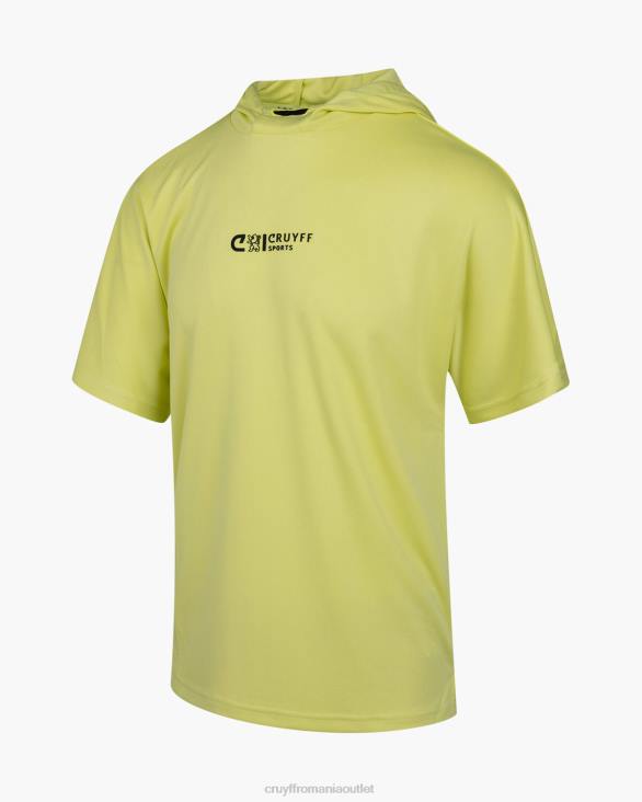 ro Cruyff box tee lămâie verde ZBZ0281 bărbați tricou
