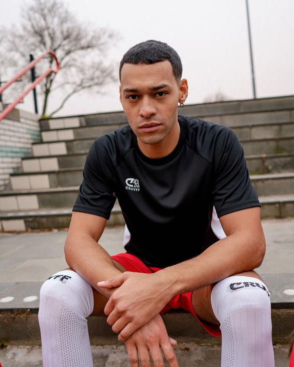 ro Cruyff cămașă tech turn alb negru ZBZ0686 bărbați tricou