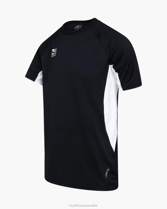 ro Cruyff cămașă tech turn alb negru ZBZ0686 bărbați tricou