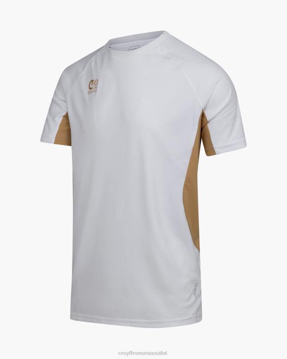 ro Cruyff cămașă tech turn aur alb ZBZ0630 bărbați tricou