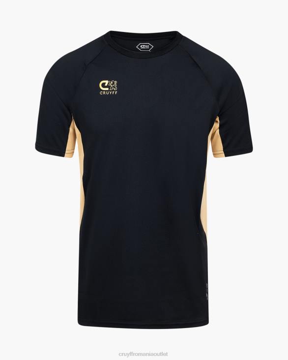 ro Cruyff cămașă tech turn negru/auriu ZBZ0634 bărbați tricou