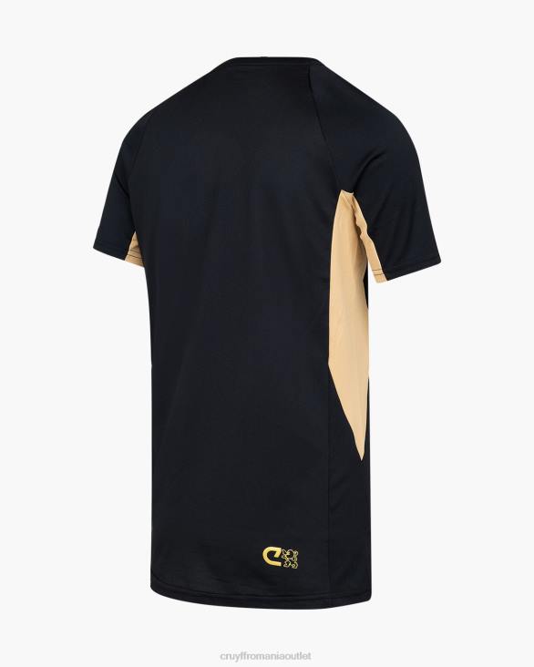 ro Cruyff cămașă tech turn negru/auriu ZBZ0634 bărbați tricou