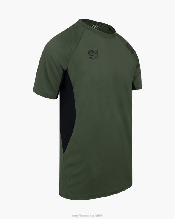 ro Cruyff cămașă tech turn verde/negru ZBZ0631 bărbați tricou