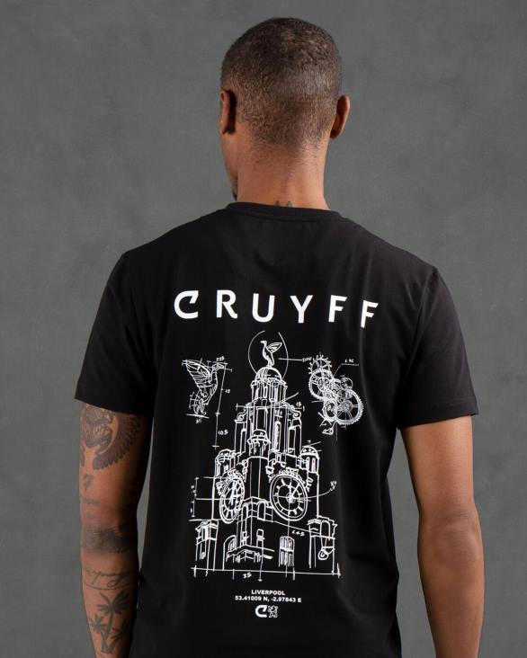 ro Cruyff city ​​pack tee liv negru ZBZ0735 bărbați tricou