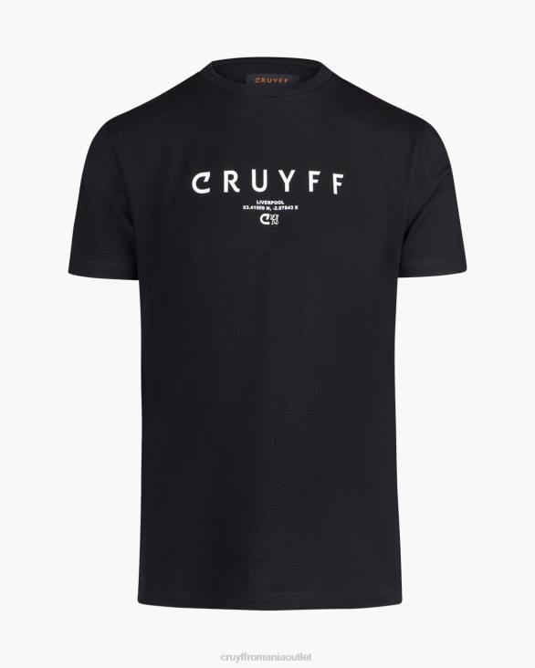 ro Cruyff city ​​pack tee liv negru ZBZ0735 bărbați tricou