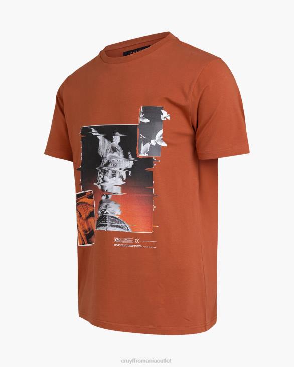 ro Cruyff colombus tee maro desert ZBZ0255 bărbați tricou