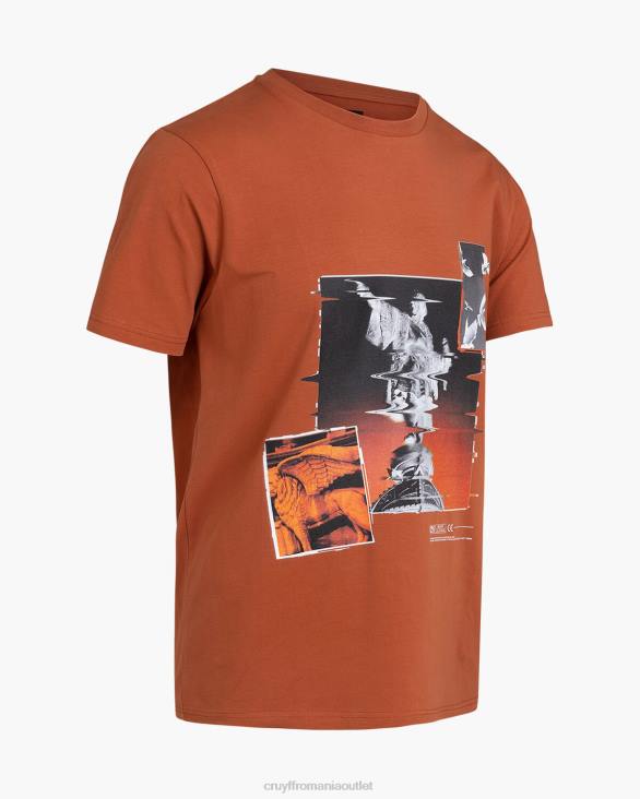 ro Cruyff colombus tee maro desert ZBZ0255 bărbați tricou